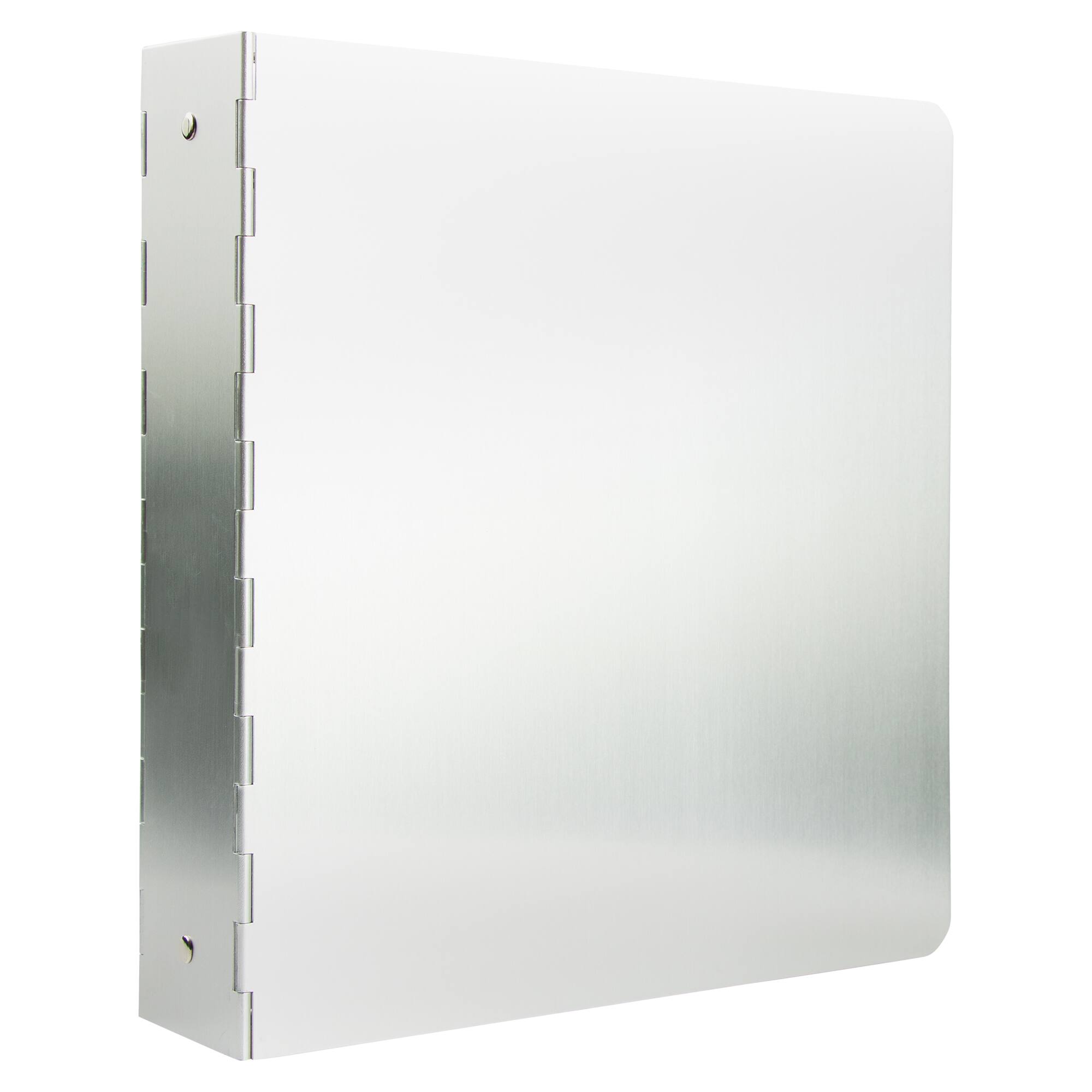 JAM Paper 2" Silver Aluminum 3-Ring Binder